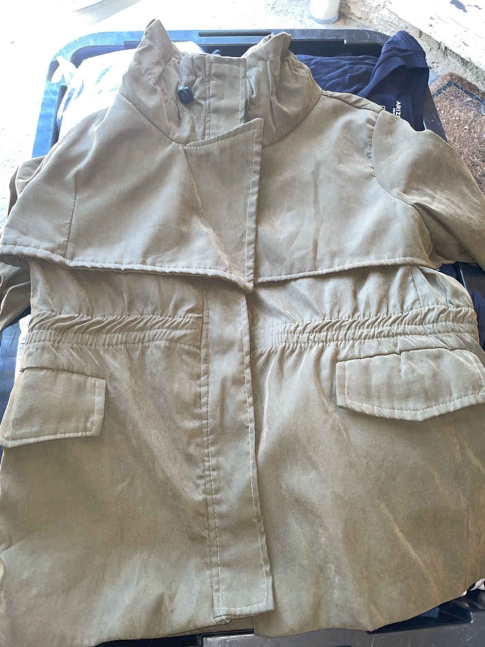 Women's Olive Utility Jacket